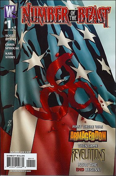 Number of the Beast issue 1 Chris Sprouse Cover