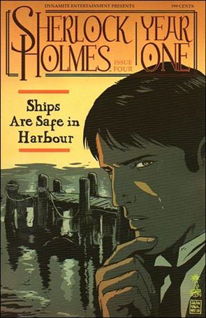 Sherlock Holmes: Year One issue 4 Francesco Francavilla Cover