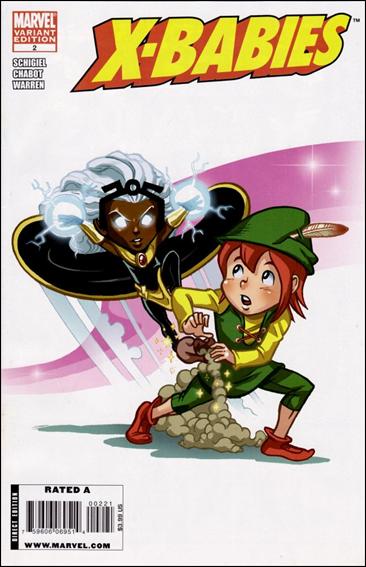 X-Babies issue 2-B Jacob Chabot "Star Comics" Cover