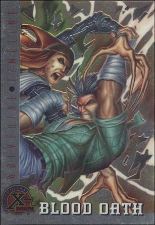 1996 Fleer Ultra X-Men All Chromium (Base Set) card 87 Blood Oath