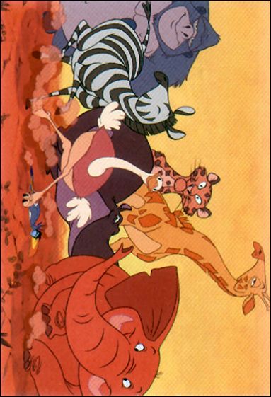 Lion King: Series 1 (Base Set)  card 11 The getaway