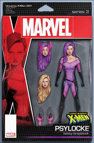 Uncanny X-Men (2019) issue 1-C John Tyler Christopher Action Figure Cover