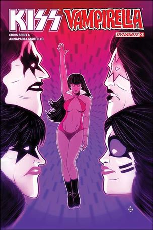 KISS / Vampirella issue 3 Juan Doe Cover