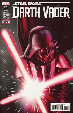 Darth Vader (2017) issue 20 Giuseppe Camuncoli Cover