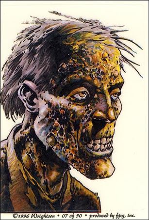 Bernie Wrightson Stickers (Base Set) card 7