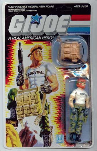 G.I. Joe: A Real American Hero 3 3/4" Basic Action Figures figure 81 Outback (Survivalist)