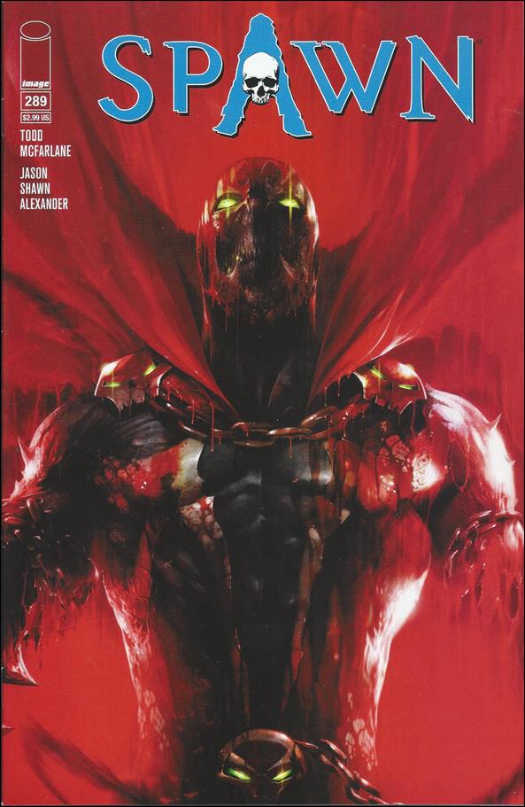 Spawn issue 289 Francesco Mattina Cover
