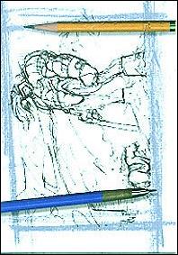 Ash (Sketch Subset) card 4 "Past, Present and Future"