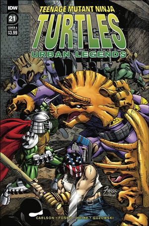 Teenage Mutant Ninja Turtles: Urban Legends issue 21 Frank Fosco Cover