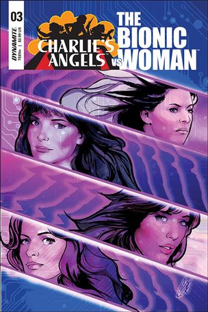 Charlie's Angels vs The Bionic Woman issue 3 Cat Staggs Cover