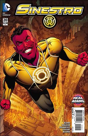 Sinestro issue 20-B Neal Adams Cover