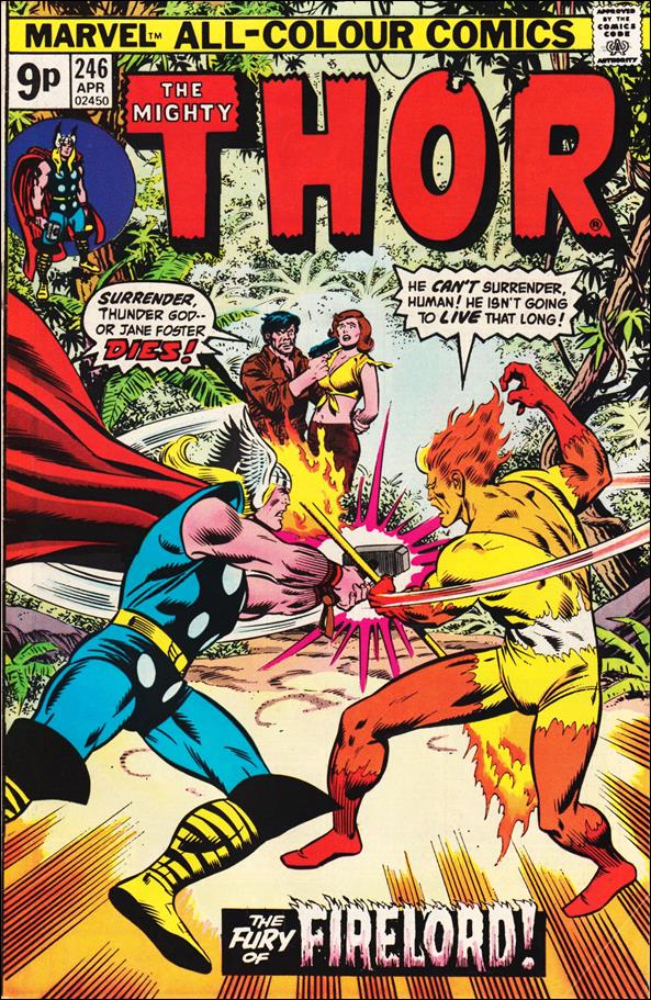 Thor (1966) issue 246-C UK Price Cover