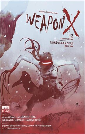 Weapon X (2017) issue 12-E Andrea Sorrentino 1:25 Cover