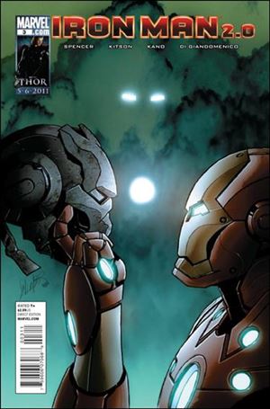 Iron Man 2.0 issue 3 Salvador Larroca Cover