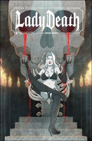 Lady Death Origins: Cursed issue 2-J Throne Cover 1/750