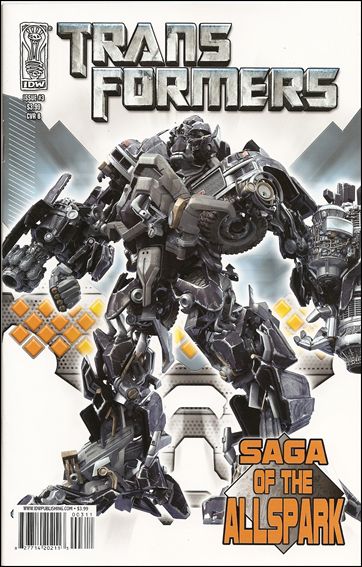Transformers: Saga of the Allspark issue 3-B Ironhide Cover