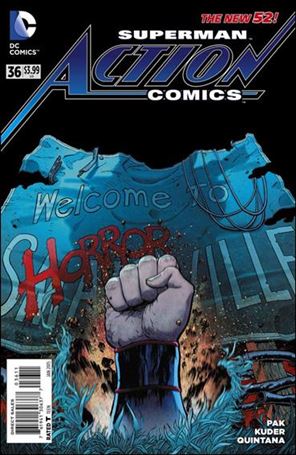 Action Comics (2011) issue 36 Aaron Kuder Cover