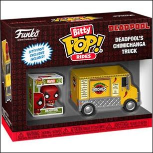 POP! Rides figure 10-E Deadpool's Chimichanga Truck (Bitty Pop)