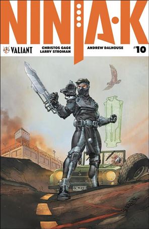 Ninja-K issue 10 Giussepe Camuncoli Cover