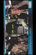 Star Wars Widevision (Base Set) card 111 Int. Millennium Falcon - Cockpit