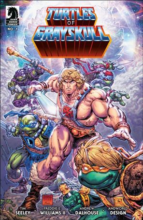 Masters of the Universe / Teenage Mutant Ninja Turtles: Turtles of Grayskull issue 1 Freddie E. Williams II Cover