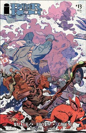 Bitter Root issue 13 Sanford Greene Standard Cover