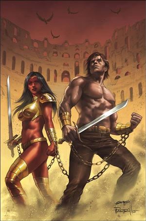 Dejah Thoris Versus John Carter issue 5-M Lucio Parrillo Virgin Cover