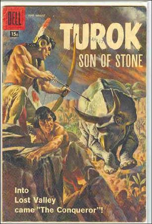 Turok, Son of Stone (1956) issue 12-B 15 Cent Price Cover