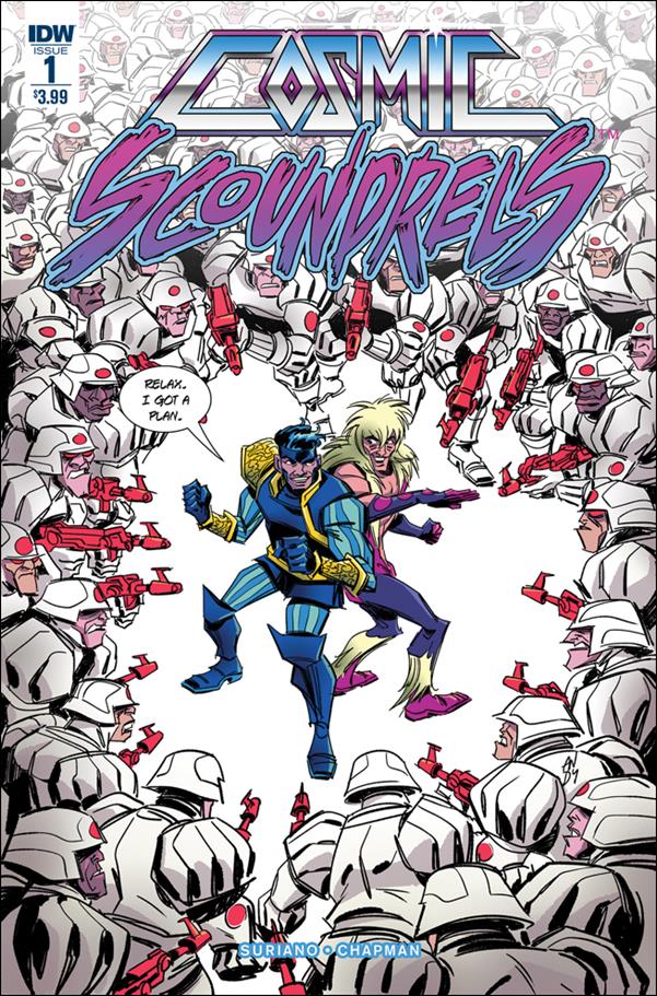 Cosmic Scoundrels issue 1 Andy Suriano Cover