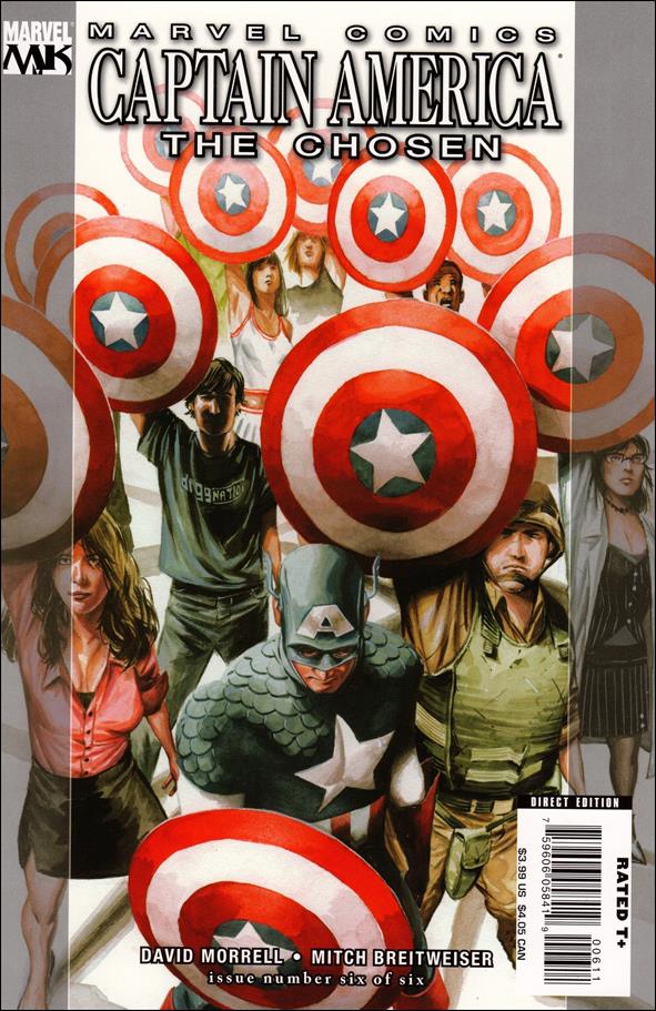 Captain America: The Chosen issue 6 Mitchell Breitweiser Cover