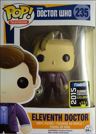 POP! Television figure 235 Eleventh Doctor (w/ Cyberman Head) SDCC 2015