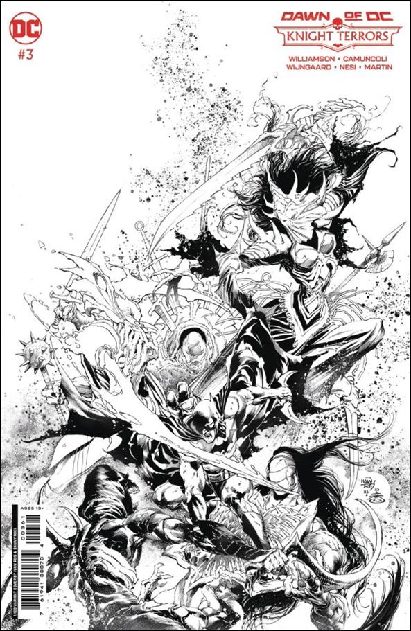 Knight Terrors issue 3-G Ivan Reis 1:100 Cardstock Cover