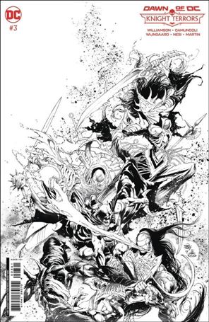 Knight Terrors issue 3-G Ivan Reis 1:100 Cardstock Cover