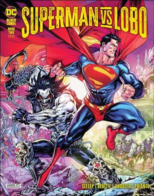 Superman vs Lobo issue 2-B Fico Ossio Cover