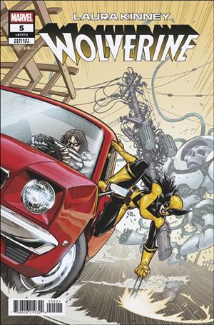 Laura Kinney: Wolverine issue 5-C E.J. Su Cover