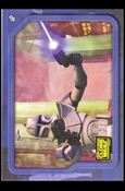 Star Wars: The Clone Wars Trading Card Stickers (Base Set) card 89 Blasting the Enemy