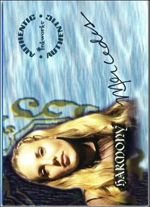 Buffy the Vampire Slayer: Season Four (Autograph Subset) card A20 Mercedes McNab as Harmony
