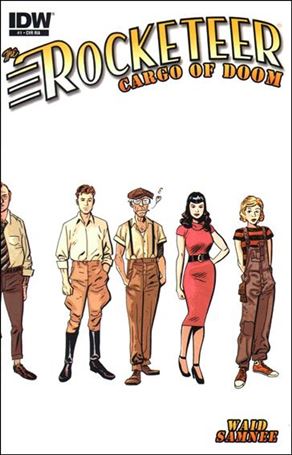 Rocketeer: Cargo of Doom issue 1-C Chris Samnee 1:25 Character Design Cover 