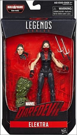 Marvel Legends Netflix (Man-Thing Series) figure 4 Elektra