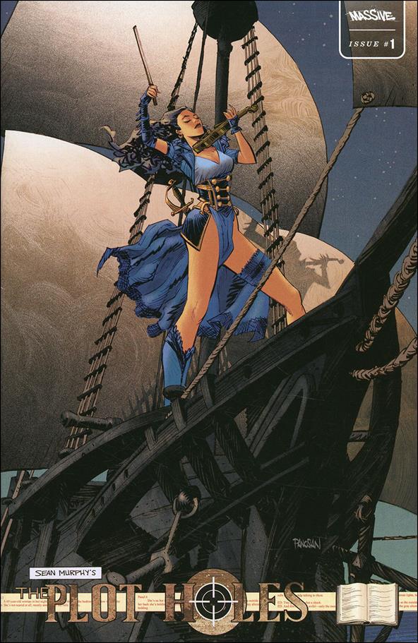 Plot Holes issue 1-B Dan Panosian Cover