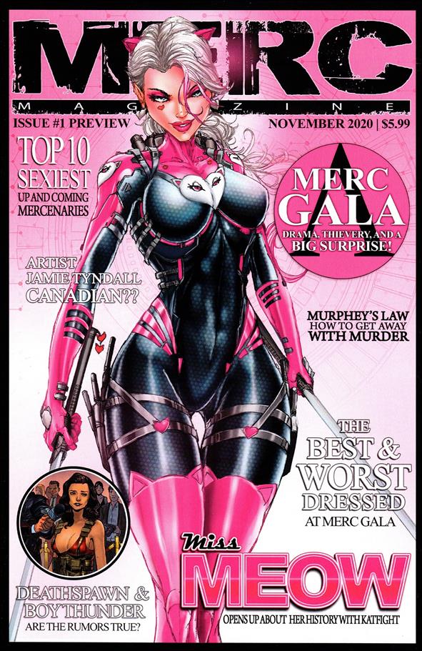 Miss Meow (2021) issue Preview Jamie Tyndall Standard Cover