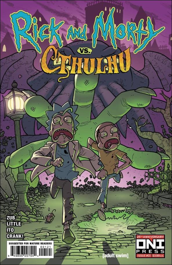 Rick and Morty vs Cthulhu issue 1-B Zander Cannon Cover