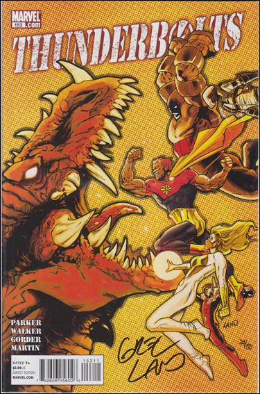 Thunderbolts (1997) issue 153-B Dynamic Forces (signed by Greg Land) 1/50