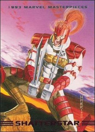 1993 Marvel Masterpieces (Base Set) card 76 Shatterstar