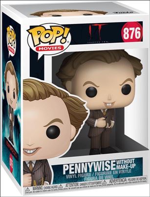POP! Movies figure 876 Pennywise Without Make-Up