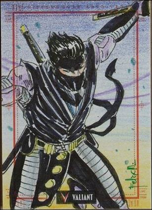 2013 Valiant Comics Preview Trading Card Set (Sketch Card Subset) card FM-07
