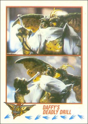 Gremlins 2: The New Batch (Base Set) card 73 Daffy's Deadly Drill