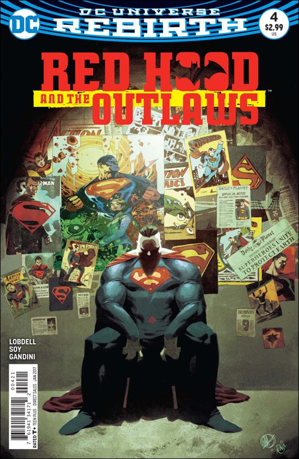 Red Hood and the Outlaws (2016) issue 4-B Matteo Scalera Cover