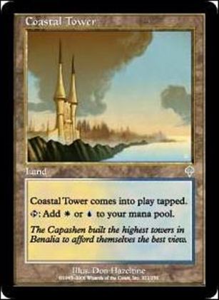 Magic the Gathering: Invasion (Base Set) card 321 Coastal Tower