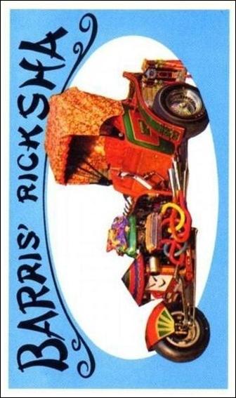 Way Out Wheels (Base Set) card 22 Barris' Ricksha